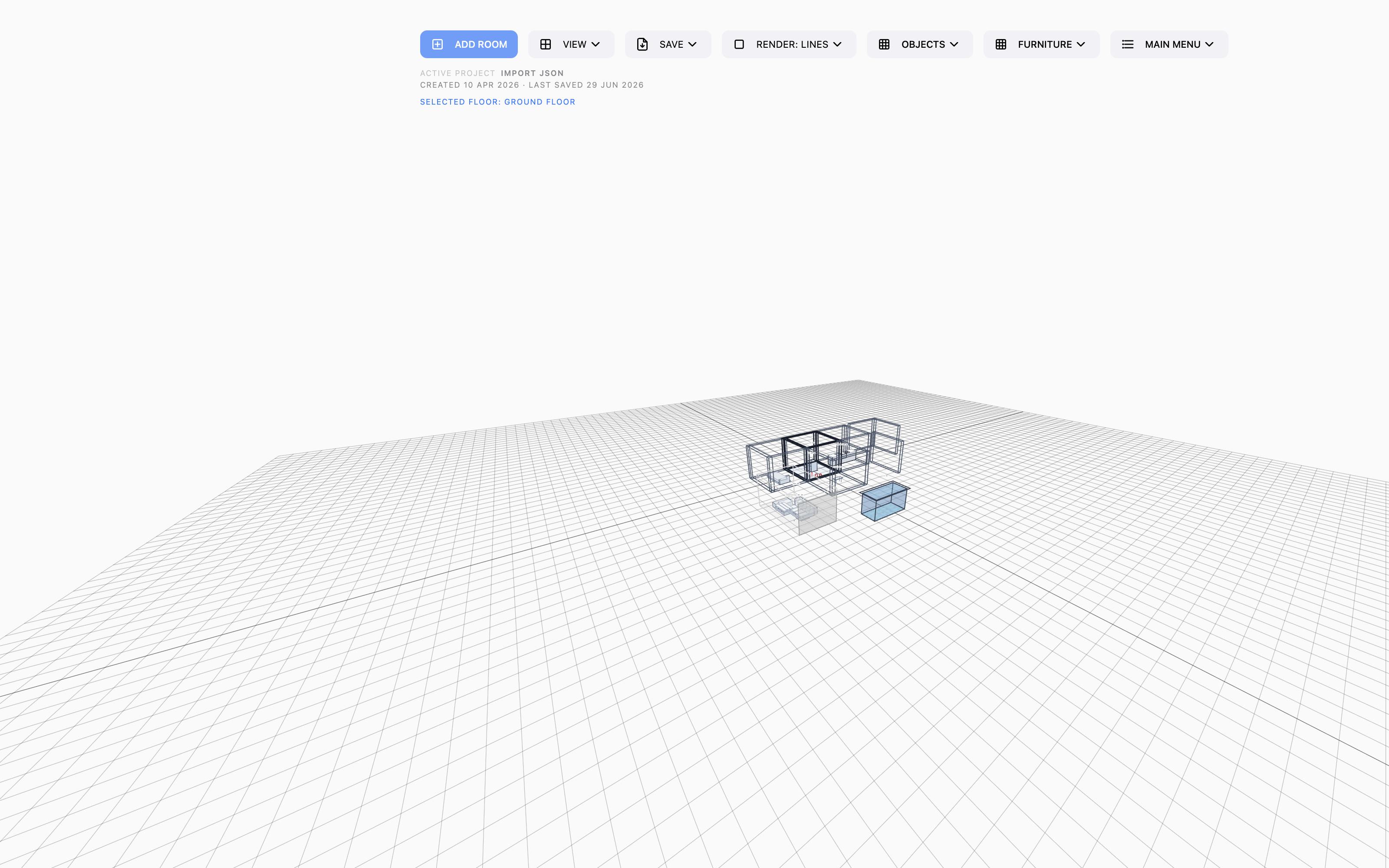 Stanton drawing and 3D model workspace