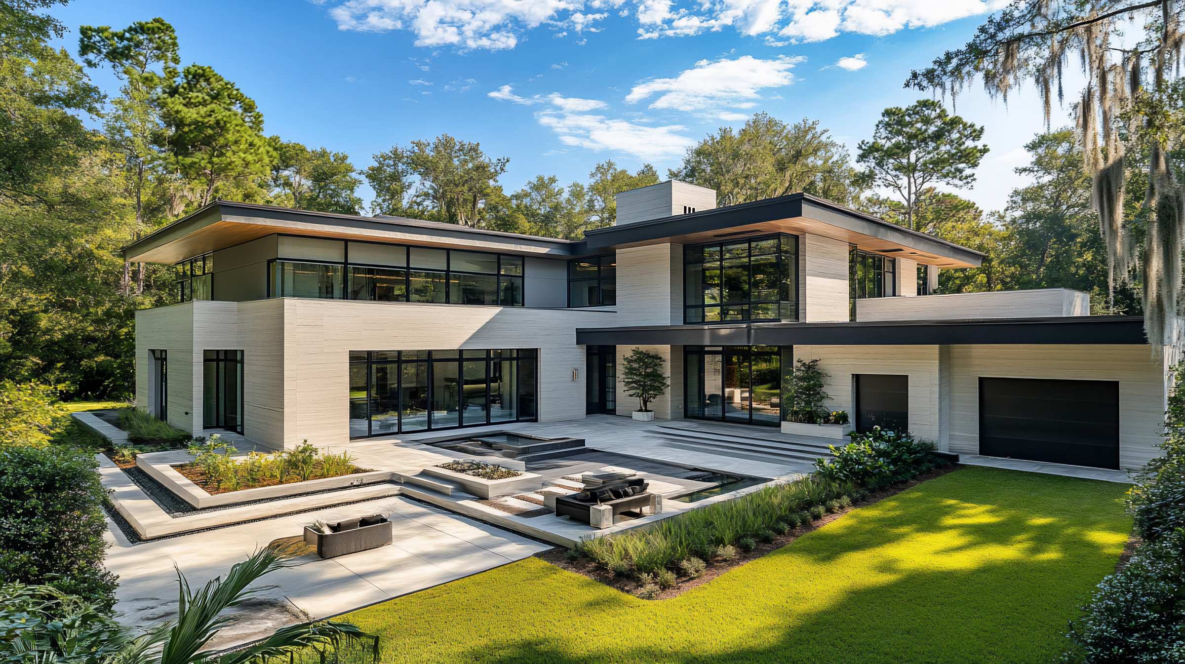 Outdoor package backyard